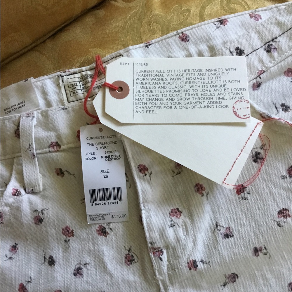 NWT Current/Elliott shorts - Picture 15 of 16